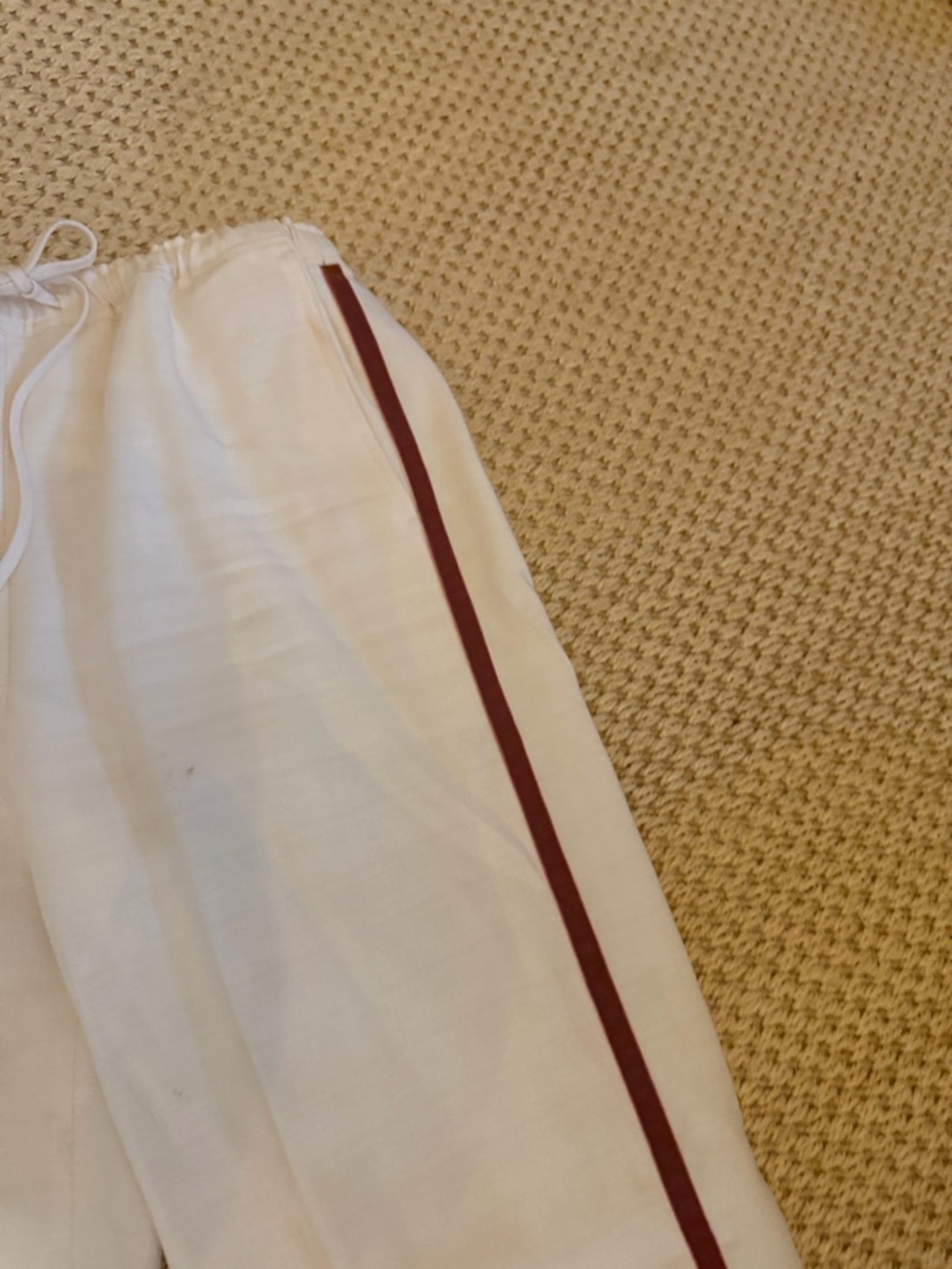 J. Crew Cream Stratus Pant - Picture 5 of 10